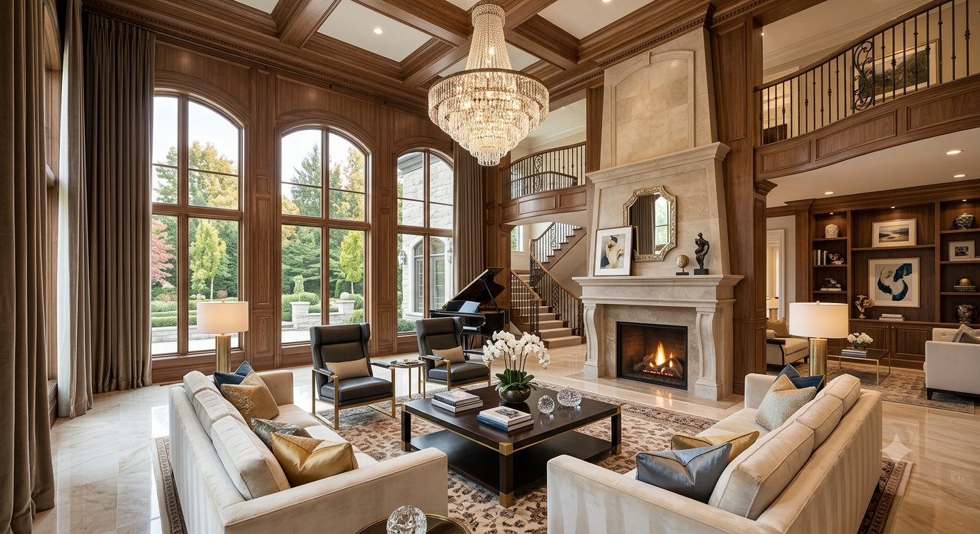 Luxury home interior